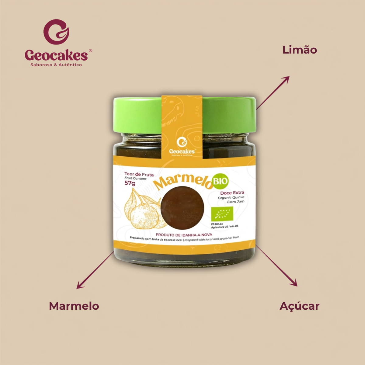 Bio-Quittenkonfitüre Extra