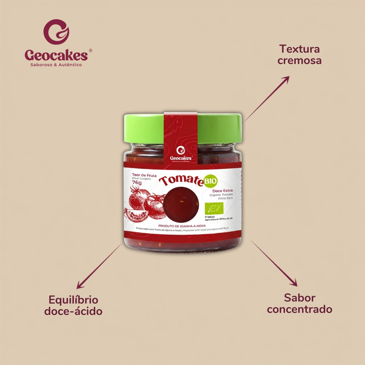Bio-Tomatenkonfitüre Extra