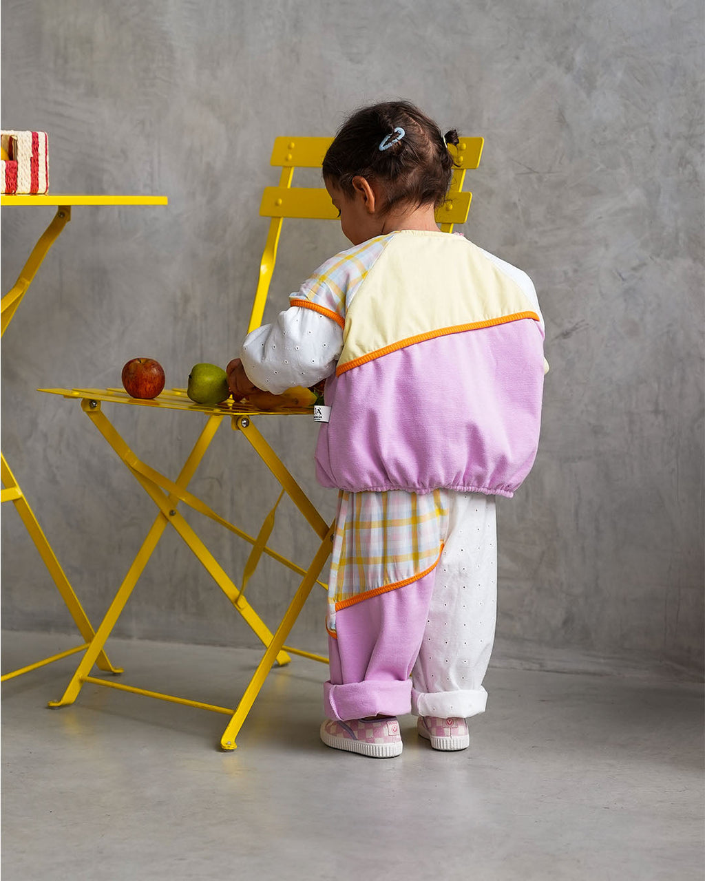 Jacke | Gesteppter Falterfisch Vichy