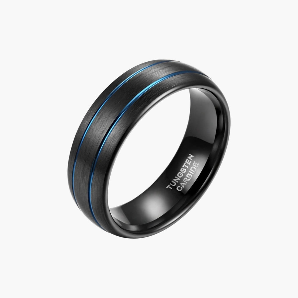 Anillo Clásico de Acero de Tungsteno