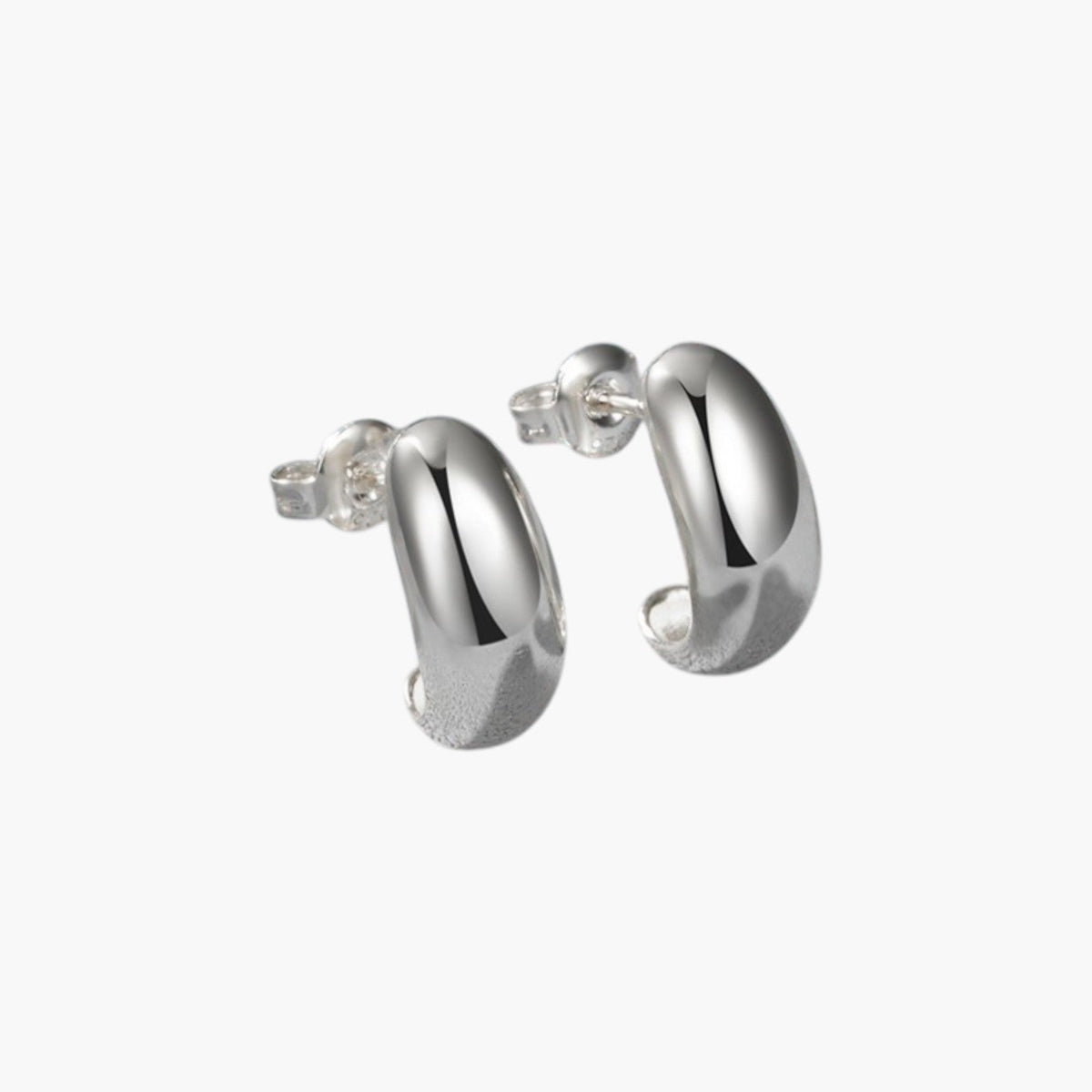 Pendientes minimalistas de Plata 925
