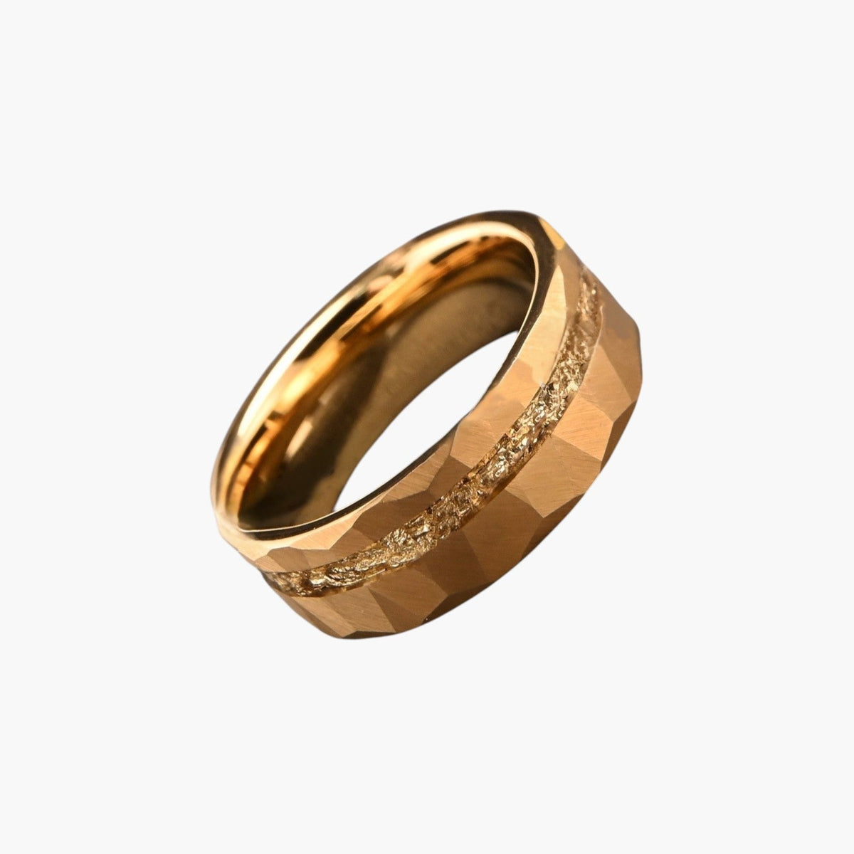 Anillo de acero de tungsteno