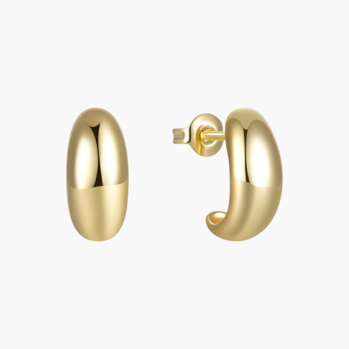 Pendientes minimalistas de Plata 925