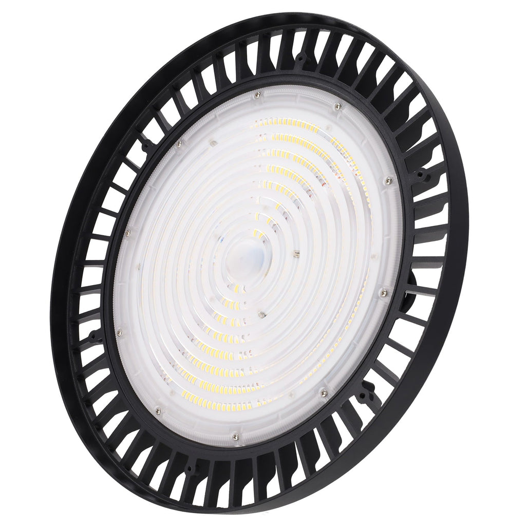 Campânula LED 200W 34000Lm 5000ºK Intensidade/Ângulo de Abertura Ajustável IP65 50000H [1177-HB-JL16AL-200W-CW]