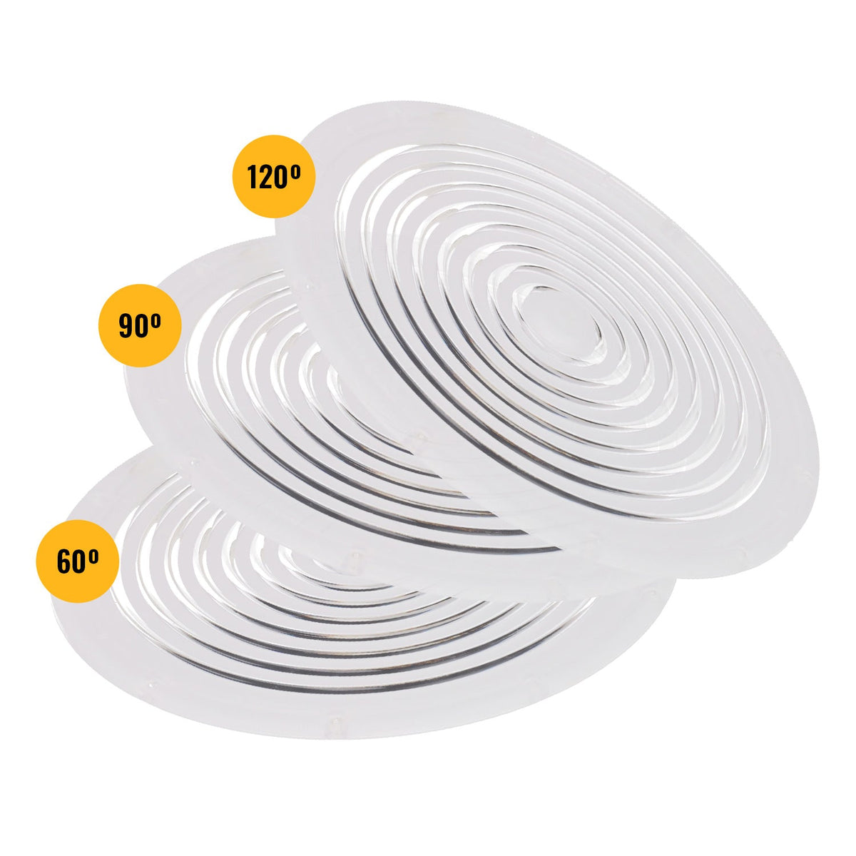 Campânula LED 200W 34000Lm 5000ºK Intensidade/Ângulo de Abertura Ajustável IP65 50000H [1177-HB-JL16AL-200W-CW]