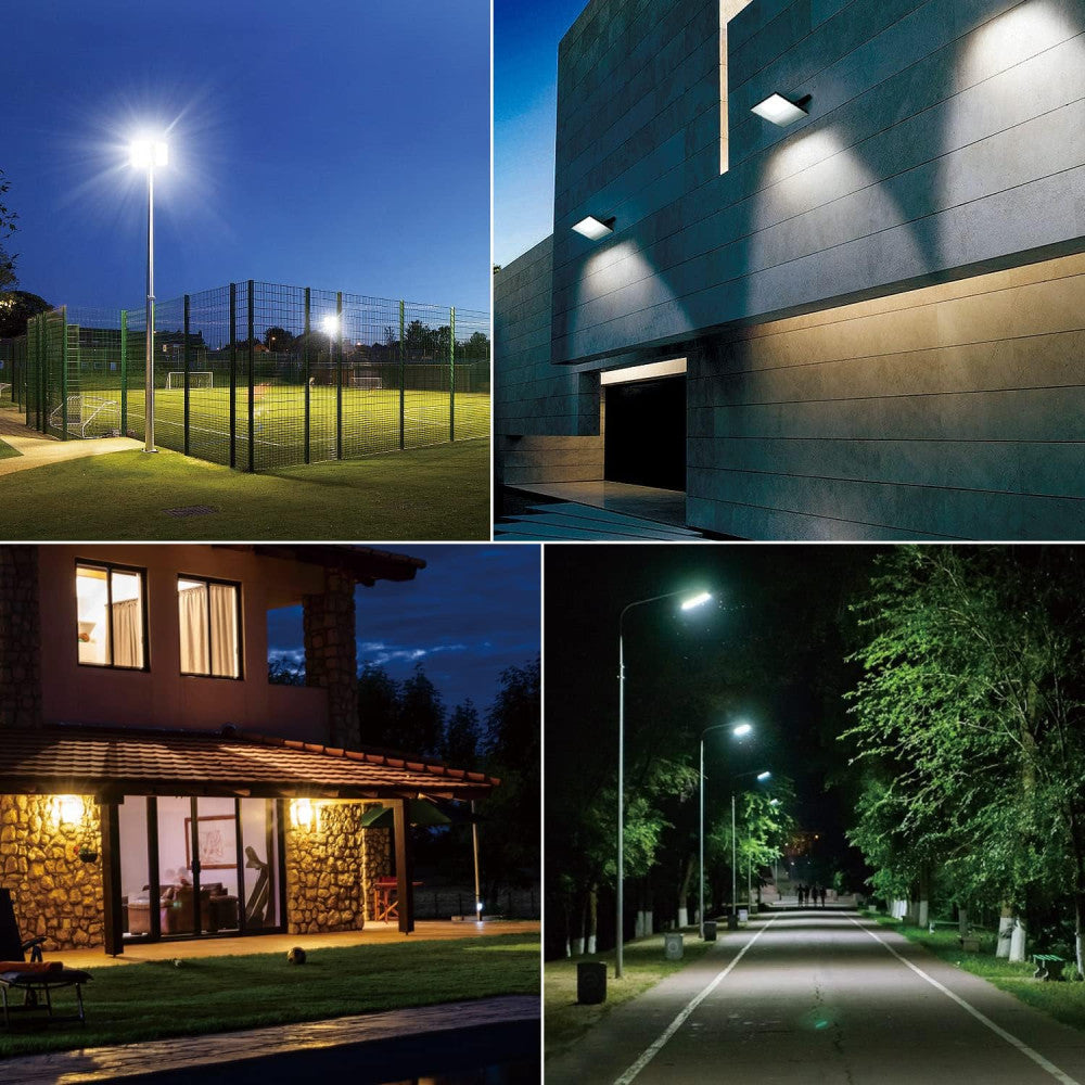 LED-Flutlichtstrahler für Außenbereich 100W 11000Lm IP65 6000ºK 120º [1916-FL-EC-100W-CW]