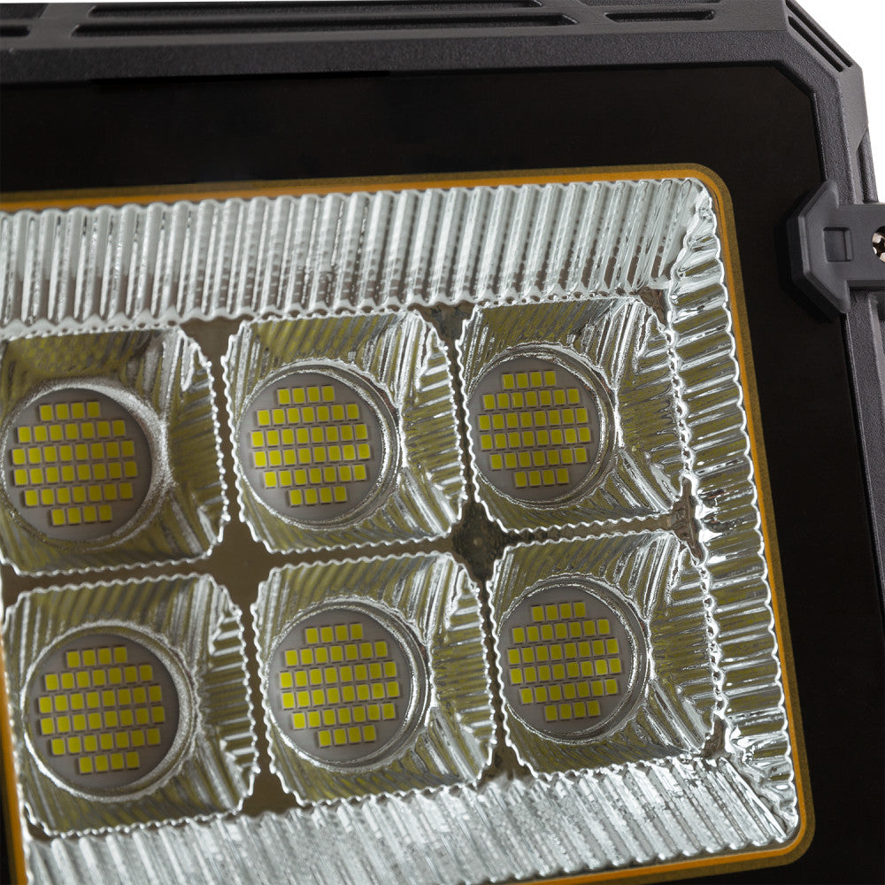 Foco 200W con Panel Solar Control Remoto IP65 [1916-FLSOL-200W-CW]