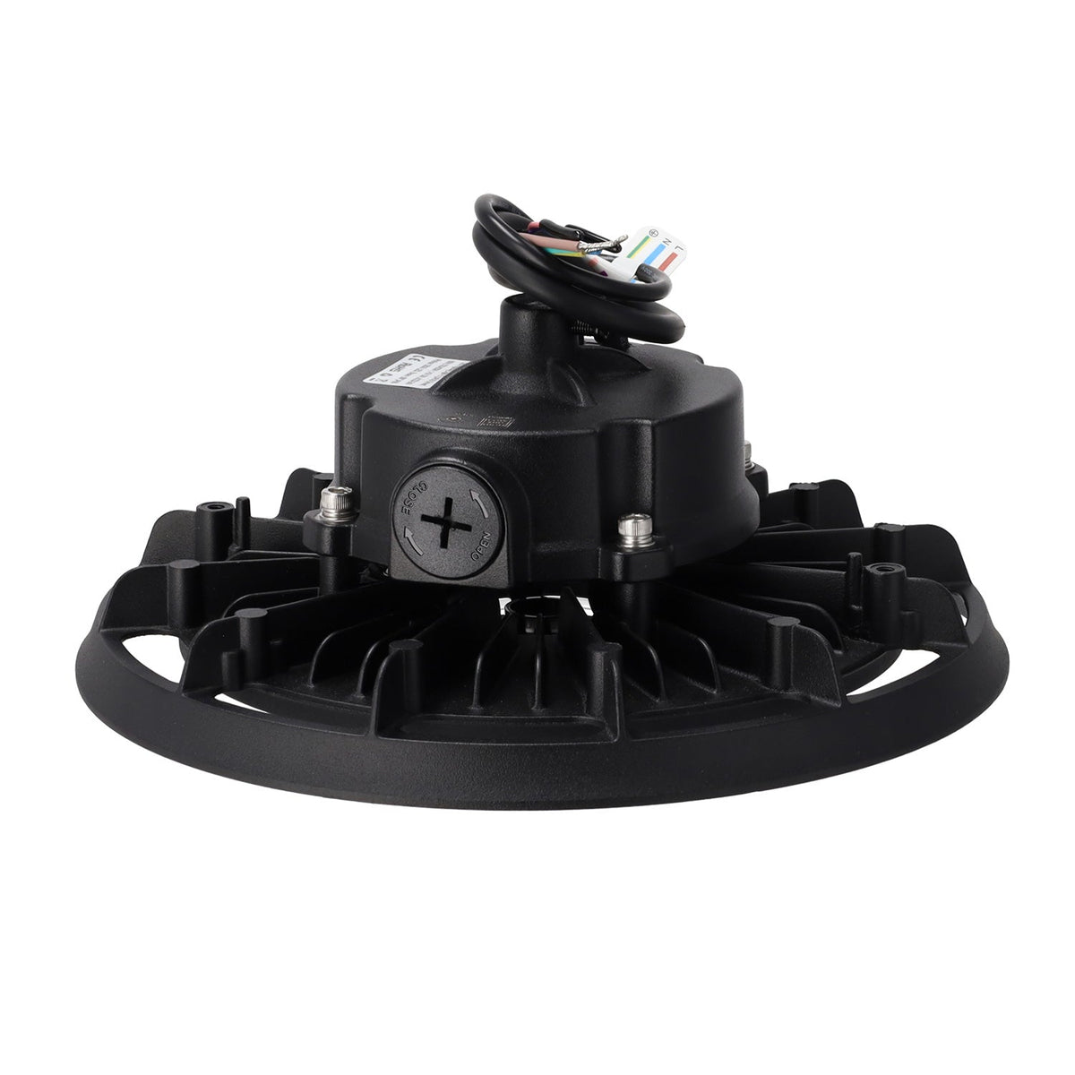 Luminaria LED High Bay 100W 200Lm/W Philips SMD2835 Driver Lifud Regulable 1-10V 6.000ºK IP65