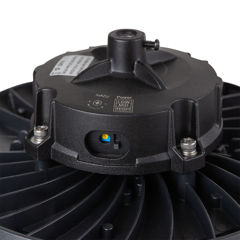 Campana LED High Bay 100W (72W-96W-120W) 18000Lm Driver Lifud Regulable 1-10V Chip Philips CW 6000ºK 90º [1916-NS-HB100W-S-CW]