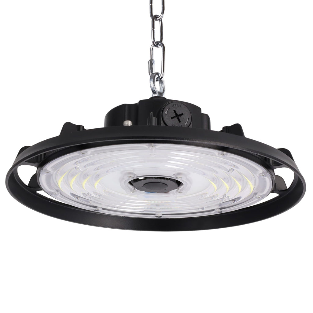 Luminária LED High Bay 150W 200Lm/W Philips SMD2835 Driver Lifud Dimerizável 1-10V 6.000ºK IP65