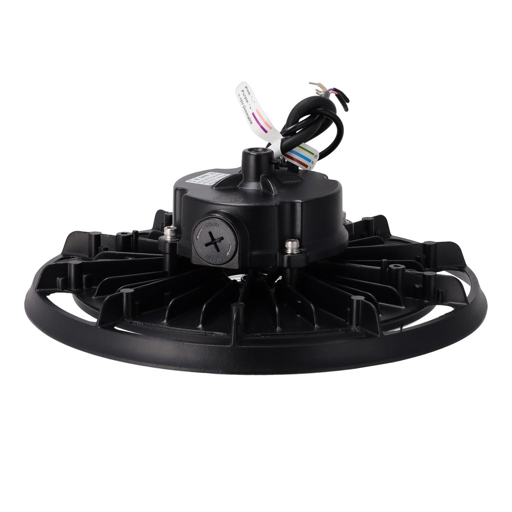 Luminária LED High Bay 150W 200Lm/W Philips SMD2835 Driver Lifud Dimerizável 1-10V 6.000ºK IP65