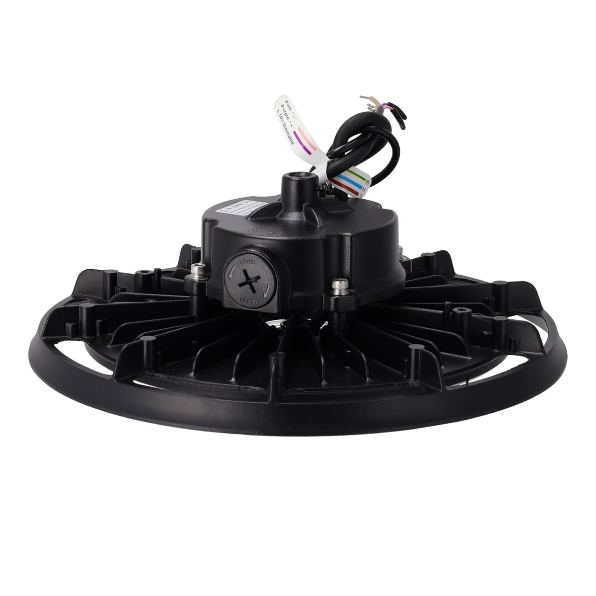 Luminária LED High Bay 150W 200Lm/W Philips SMD2835 Driver Lifud Dimerizável 1-10V 6.000ºK IP65