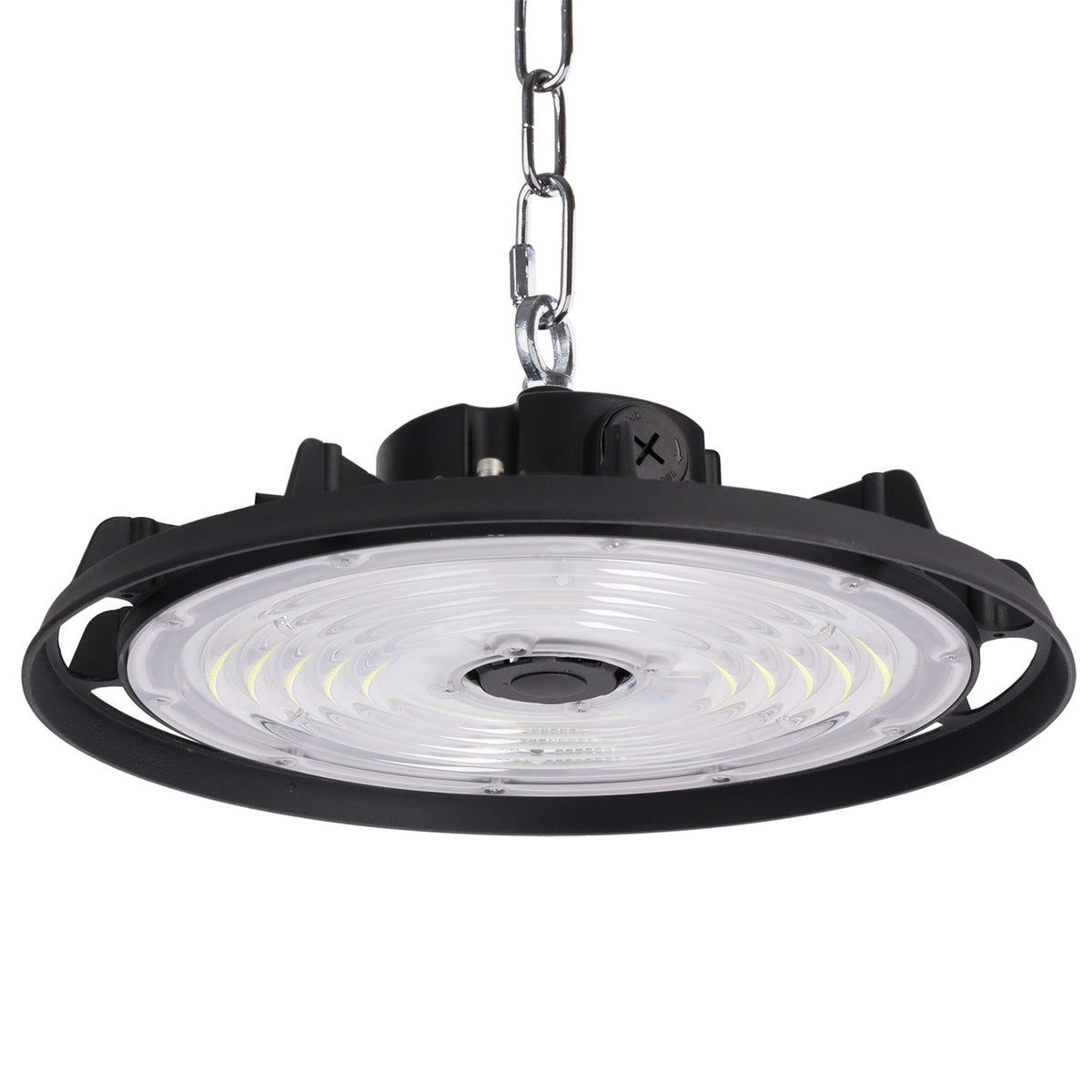 Luminária LED High Bay 200W 200Lm/W Philips SMD2835 Driver Lifud Dimerizável 1-10V 6.000ºK IP65