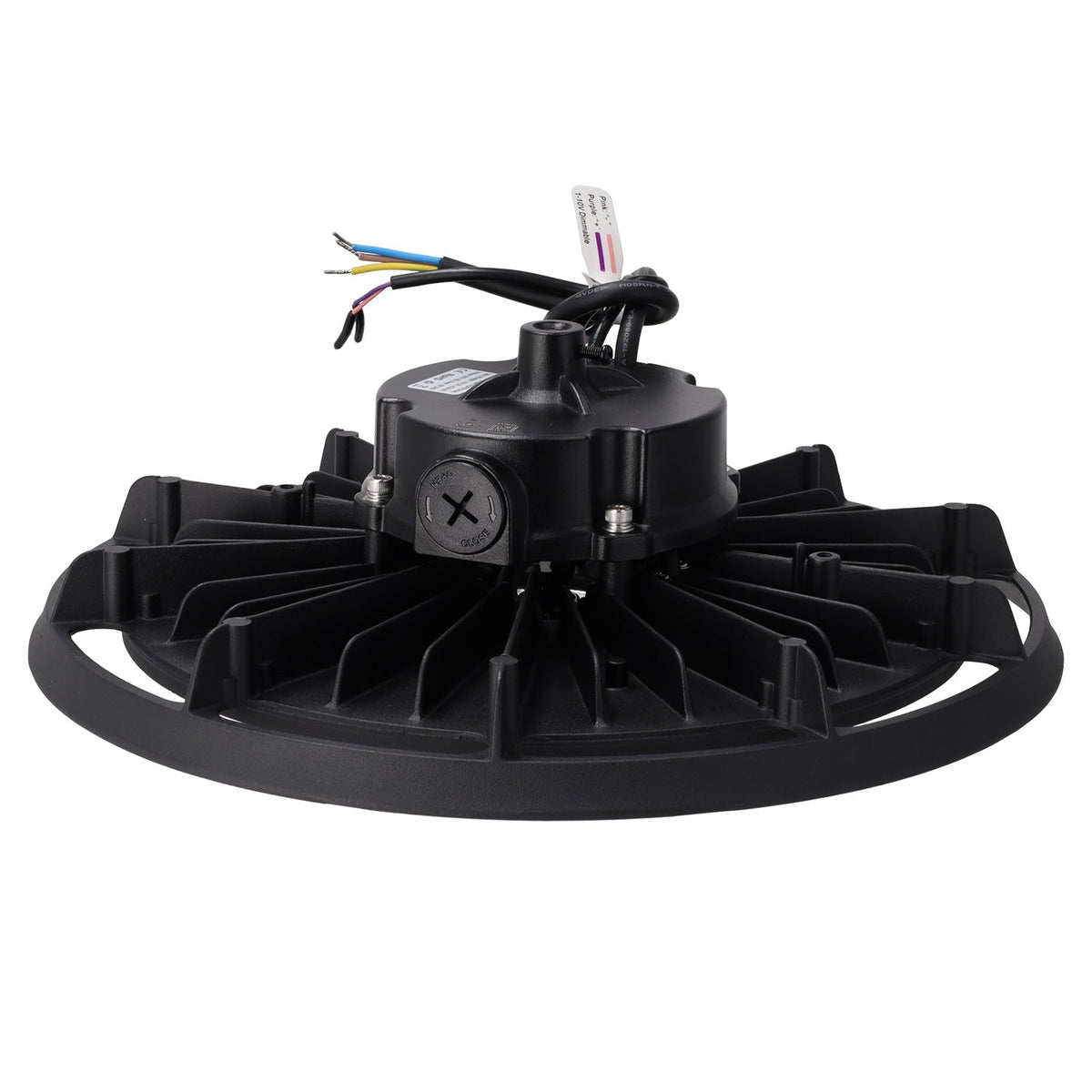 Luminária LED High Bay 200W 200Lm/W Philips SMD2835 Driver Lifud Dimerizável 1-10V 6.000ºK IP65