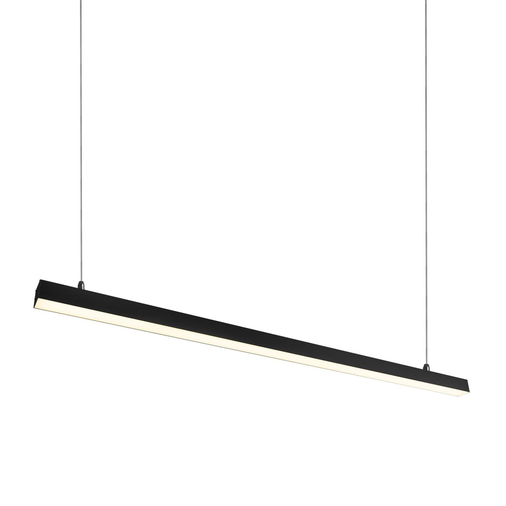 Philips 2835 150 cm CCT LED-Linearleuchte (Lichtfarbe einstellbar) 50W 7500Lm IP40, schwarz