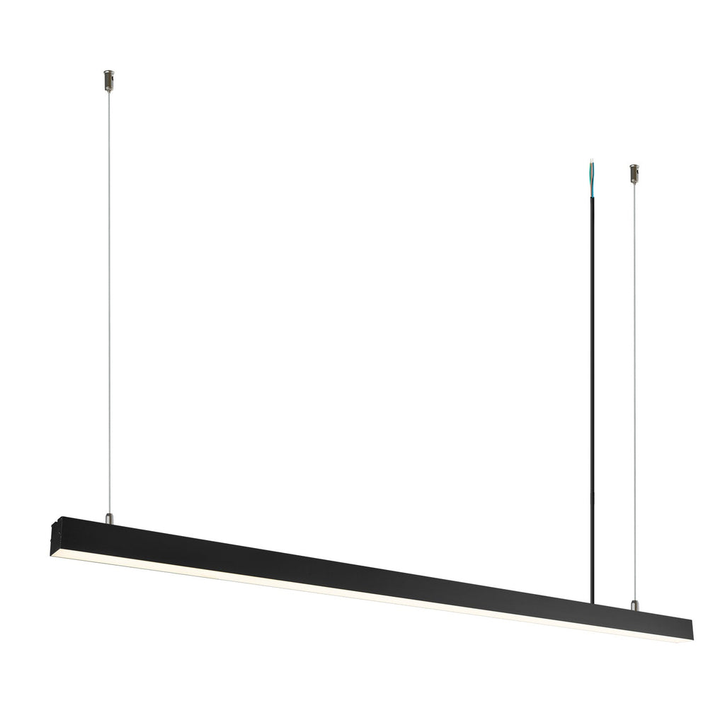 Philips 2835 150 cm CCT LED-Linearleuchte (Lichtfarbe einstellbar) 50W 7500Lm IP40, schwarz