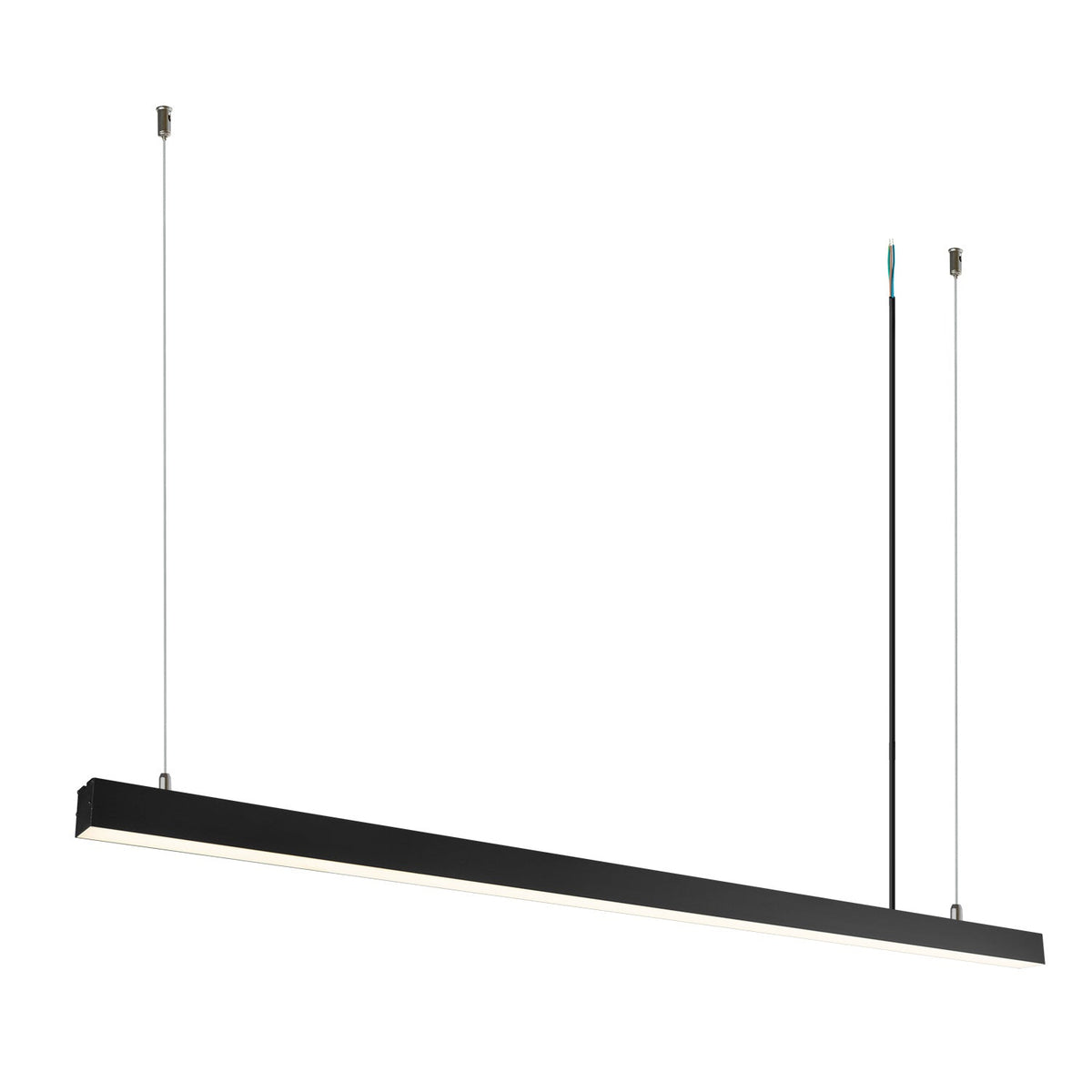 Philips 2835 150 cm CCT LED-Linearleuchte (Lichtfarbe einstellbar) 50W 7500Lm IP40, schwarz