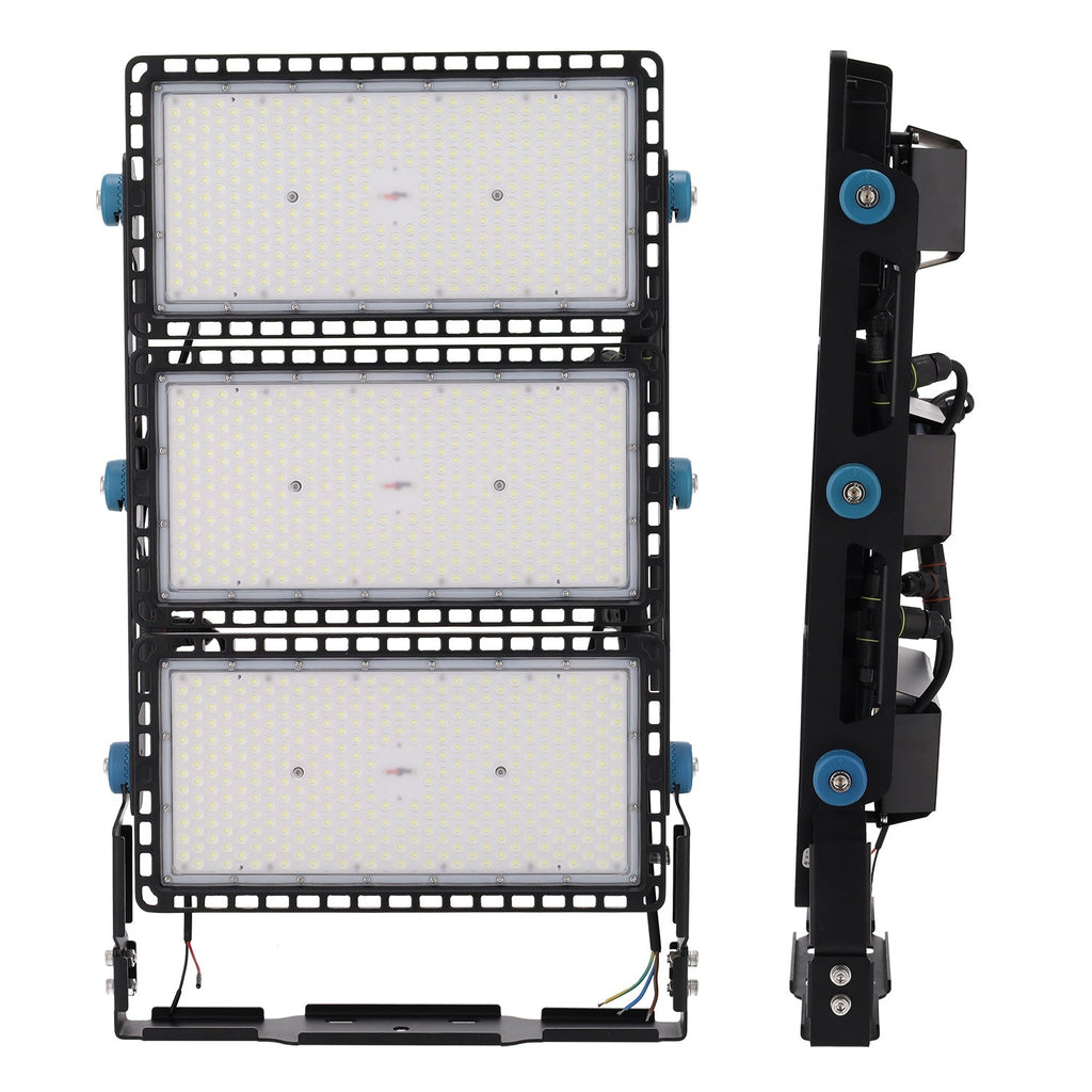 Projetor modular para estádio 750W-160Lm/W Meanwell LED Philips 0-10V 90º 6000ºK IP65 100.000H