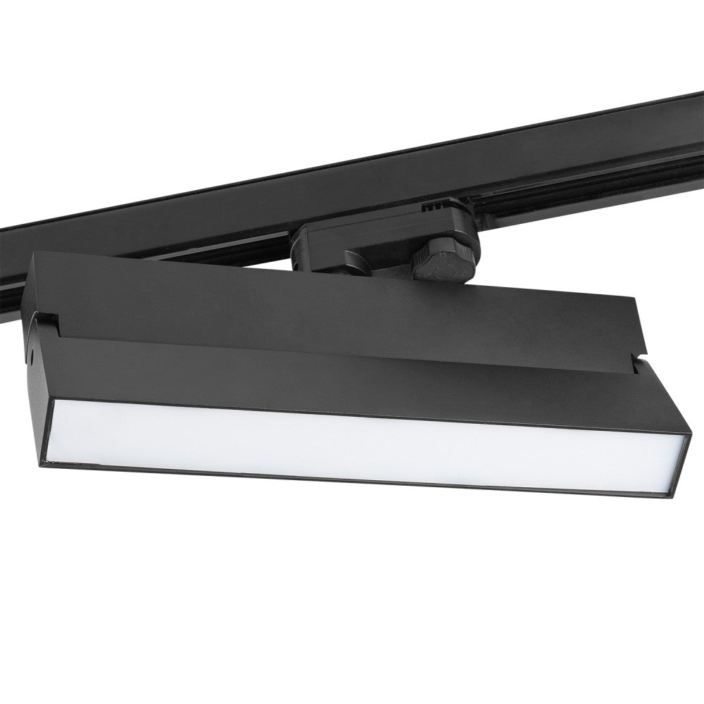 Luminaria de carril lineal LED trifásica Epistar 5054 24W 2400Lm CCT (tono de luz regulable) TRIAC [1916-TL-24W-3F-CCT]