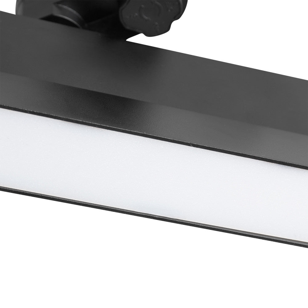 Luminaria de carril lineal LED trifásica Epistar 5054 24W 2400Lm CCT (tono de luz regulable) TRIAC [1916-TL-24W-3F-CCT]