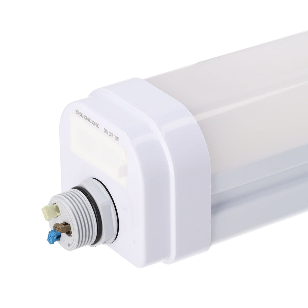 Philips IP66 Verbindbare wasserdichte LED-Leuchte 120 cm Einstellbare Leistung (20/28/36 W) 160Lm / W CCT Einstellbare Lichtfarbe 3