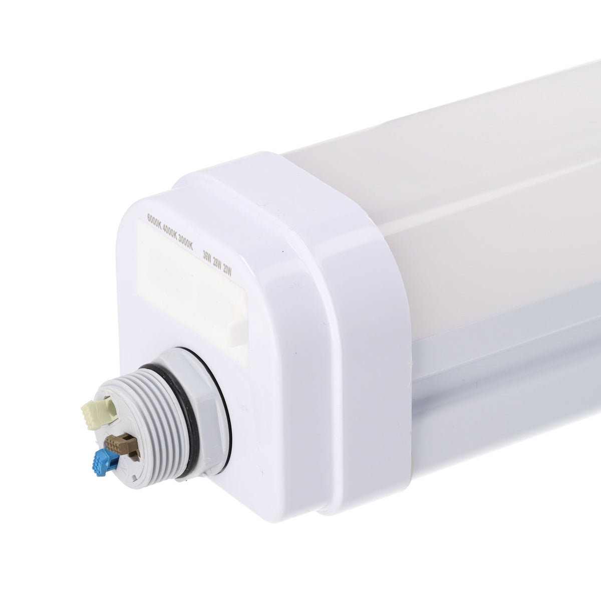 Philips IP66 Verbindbare wasserdichte LED-Leuchte 150 cm Einstellbare Leistung (35/42/50 W) 160 lm/W CCT Einstellbare Lichtfarbe 3/4