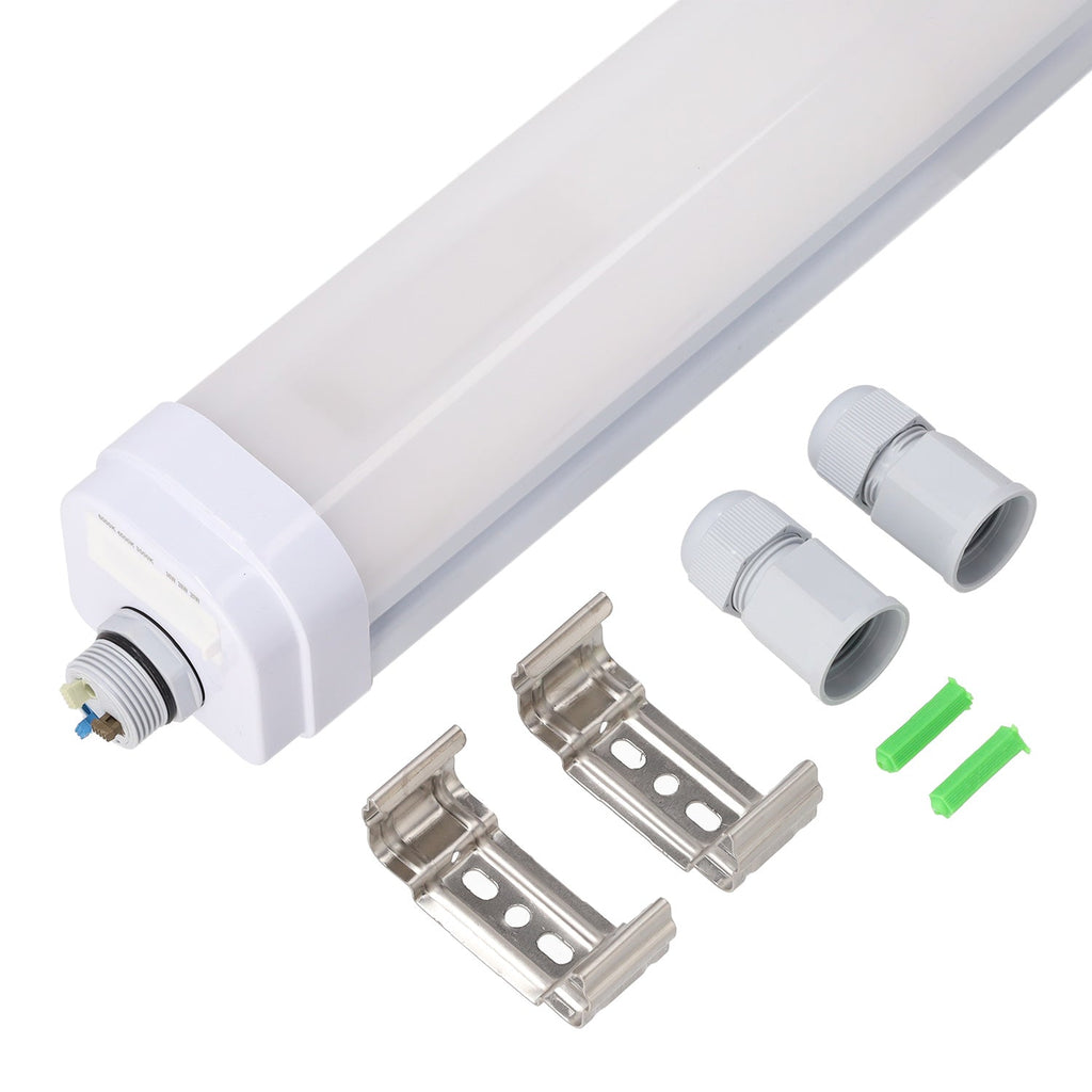 Philips IP66 Verbindbare wasserdichte LED-Leuchte 150 cm Einstellbare Leistung (35/42/50 W) 160 lm/W CCT Einstellbare Lichtfarbe 3/4
