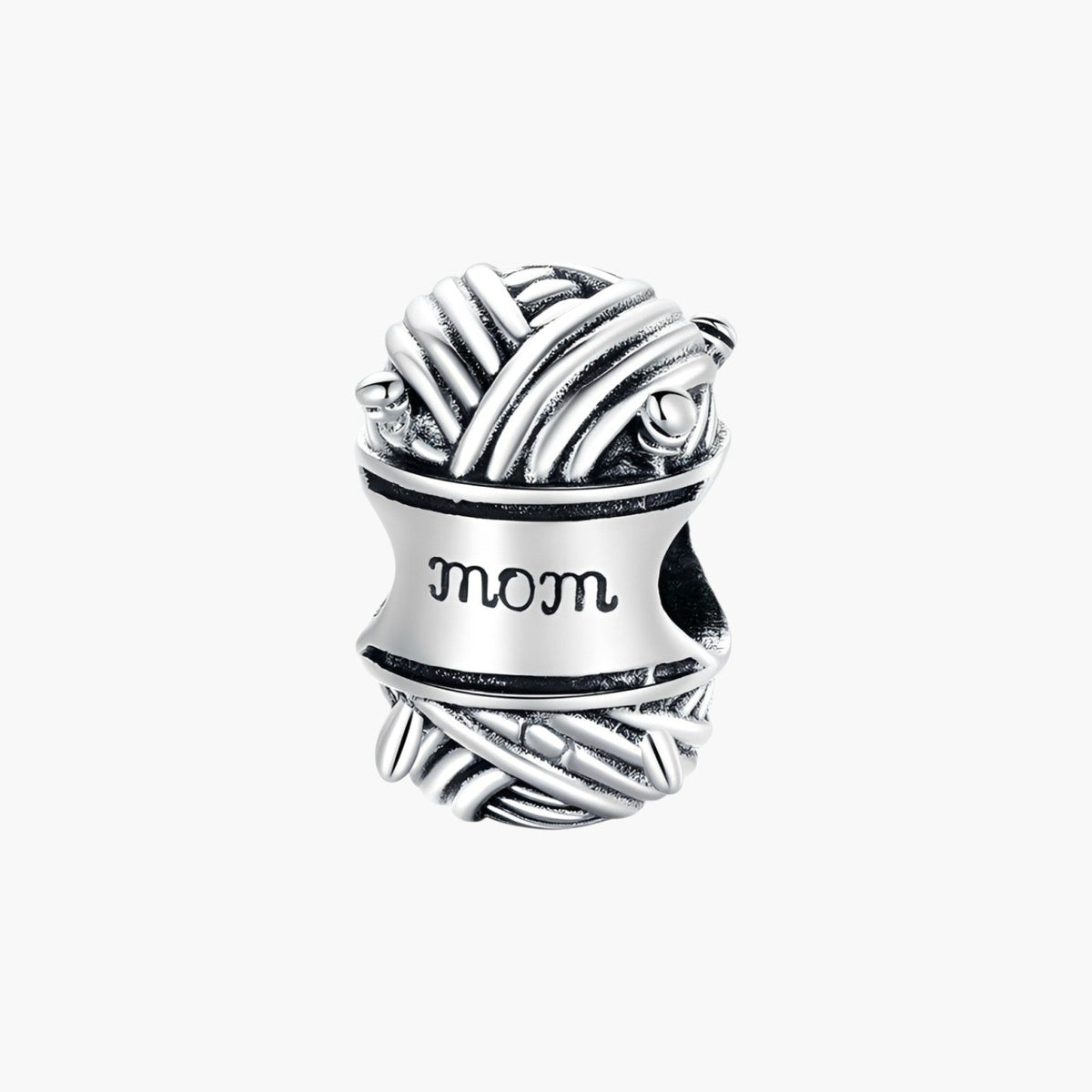 Charm Novelo de Lã em Prata de Lei 925