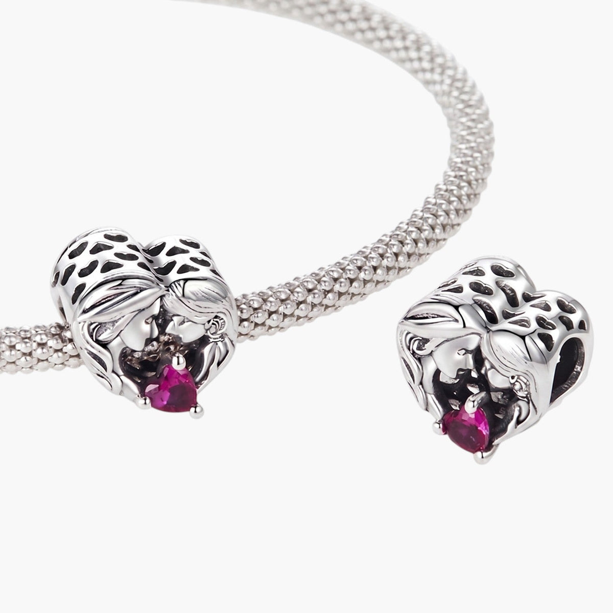 Charm Mãe e Filha em Prata de Lei 925