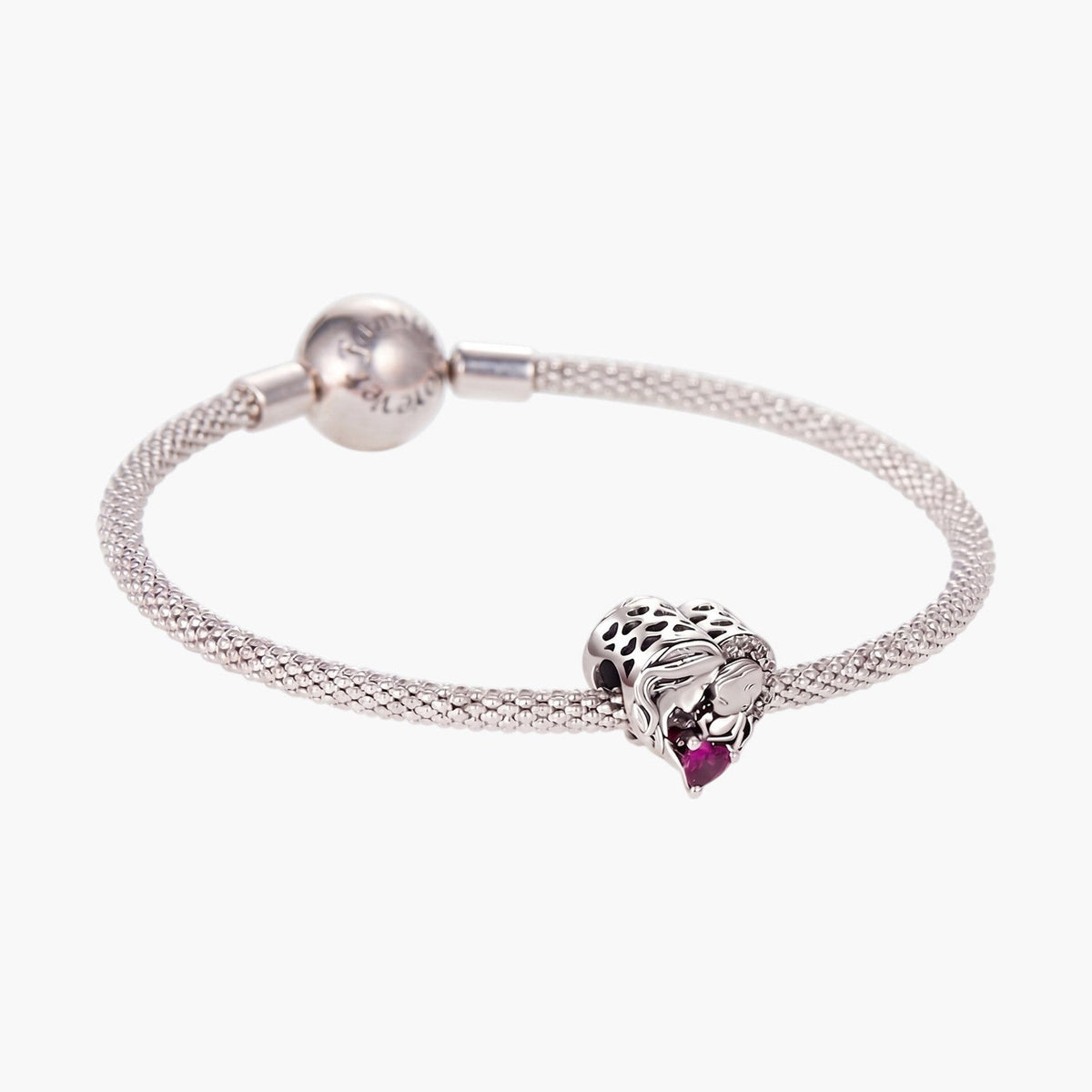 Charm Mãe e Filho em Prata de Lei 925