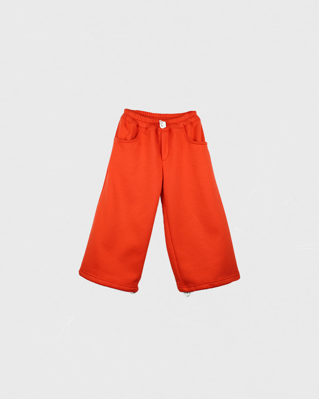 Set | Sudadera con cuello tipo solapa roja + Pantalones