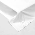Spannbetttuch - 500 Fäden Sateen (Weiß)