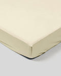 Fitted sheet - 200 threads percale (Light Yellow)