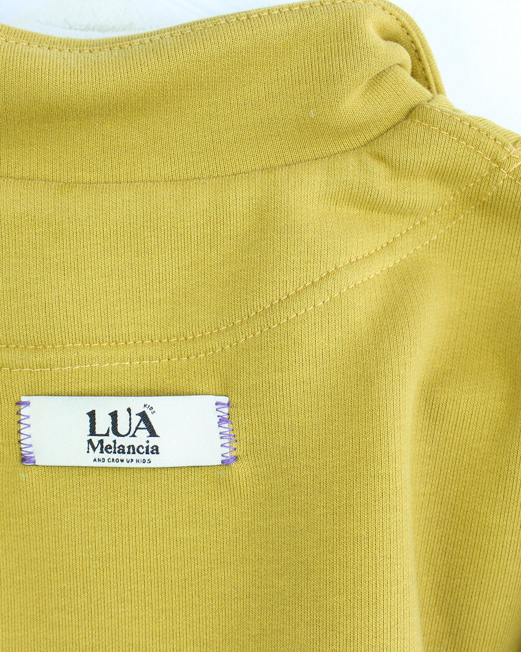 Sweatshirt | Kragenleiste Pistazie