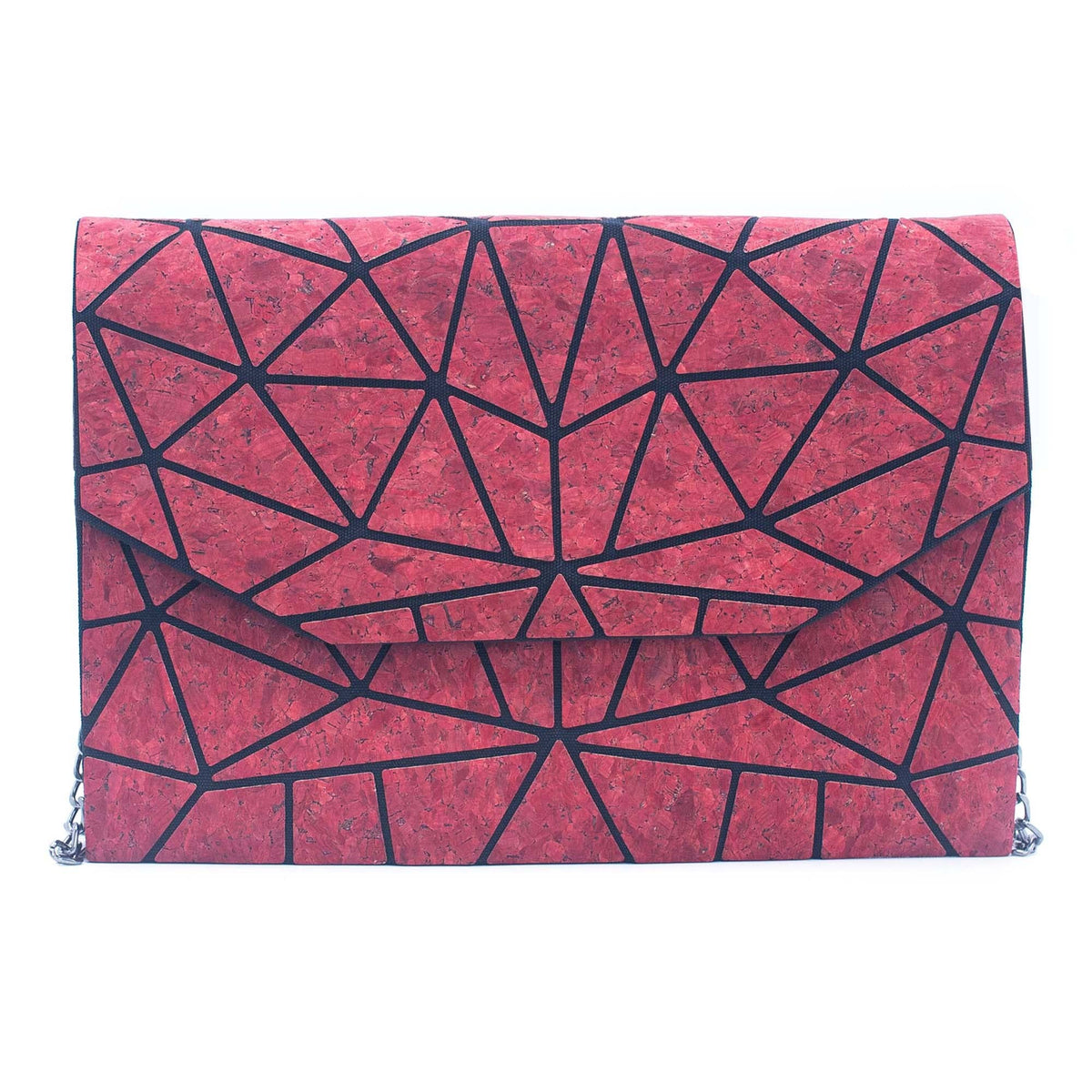 Cork Geometric Chain Crossbody cork Bag  BAG-2069