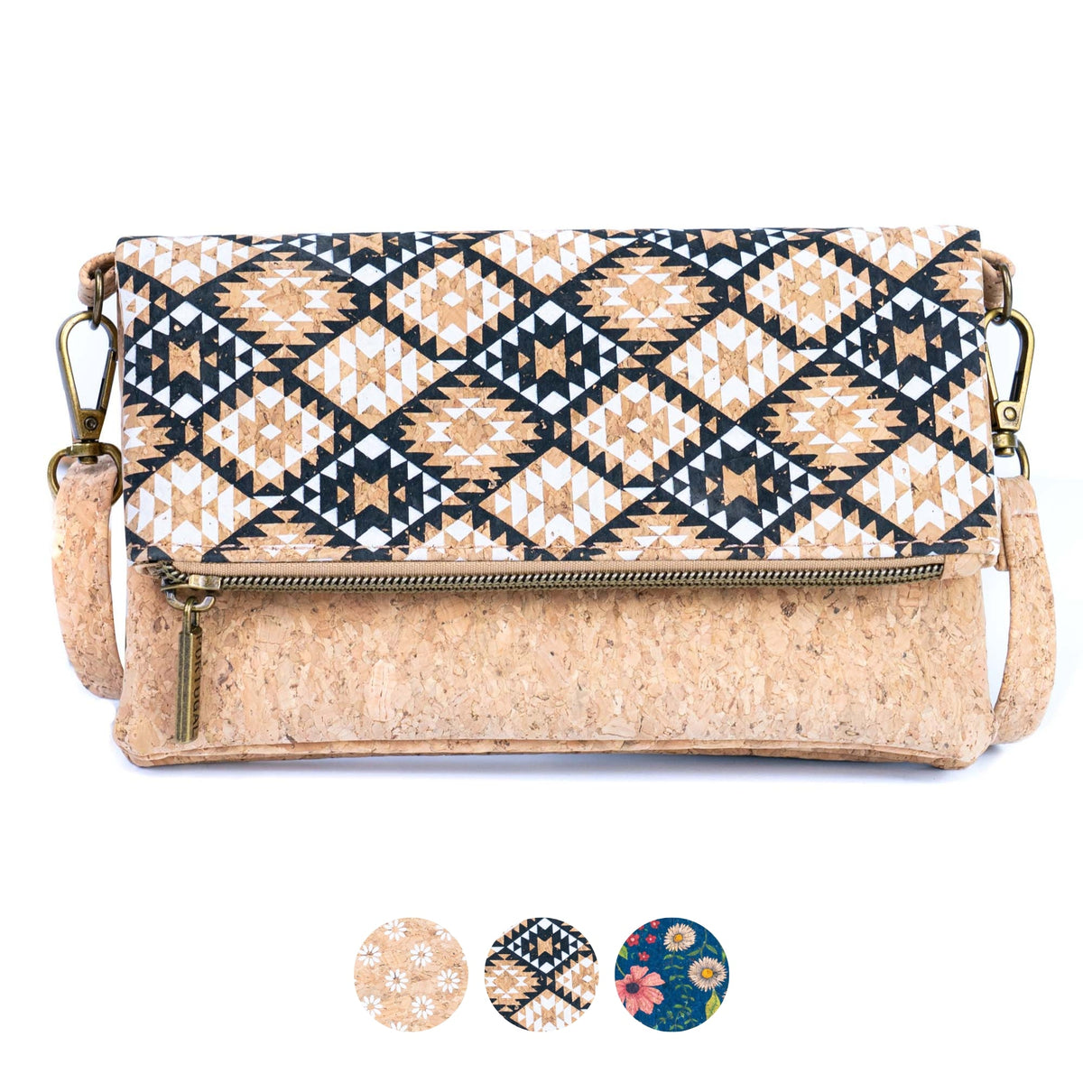Bolso Mini Bandolera de Corcho Vegano Clutch BAG-2373