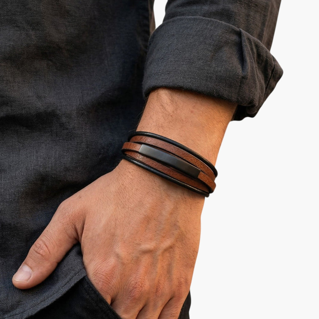 Lederarmband