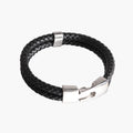 Armband aus Leder und Edelstahl