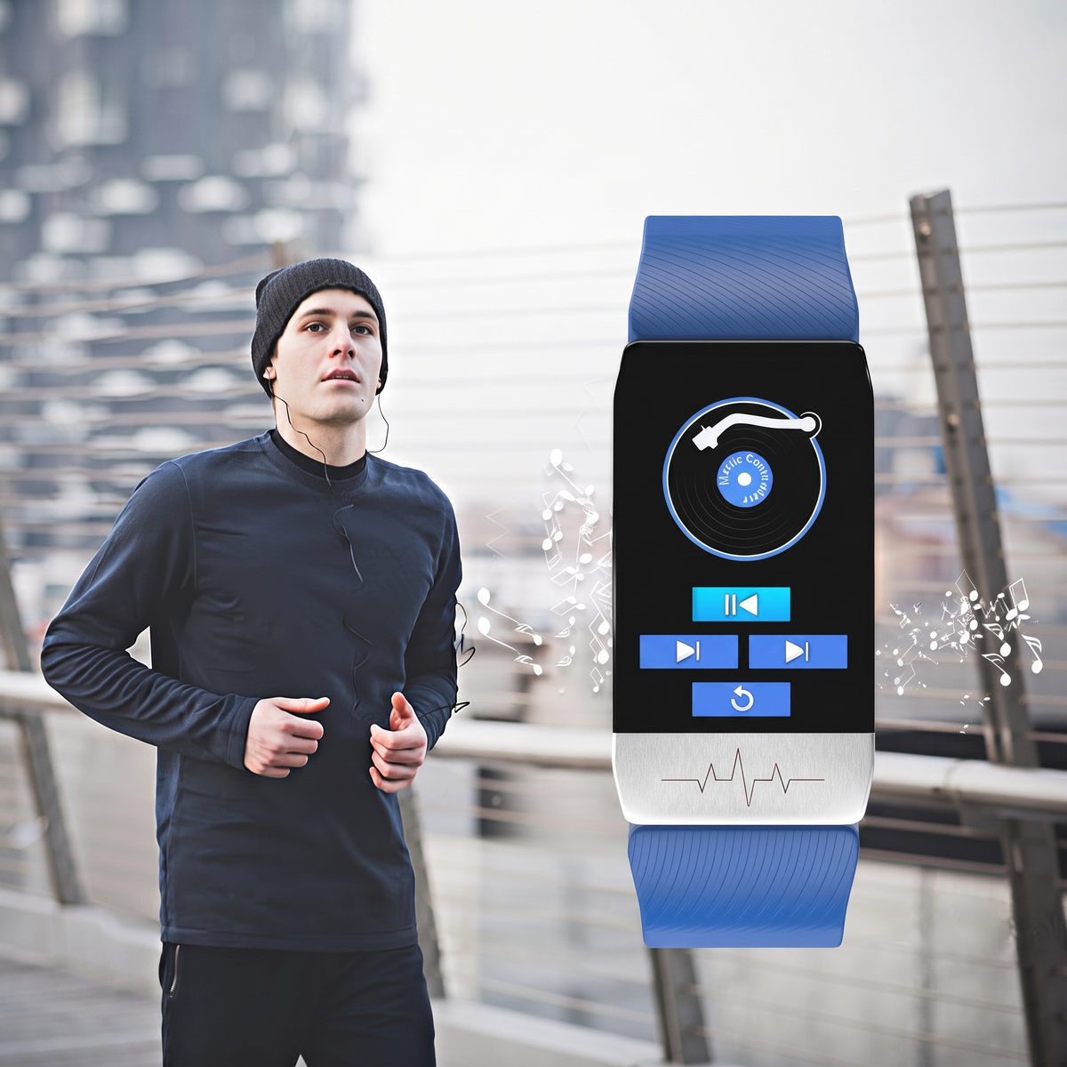 Pulseira Inteligente Health Sense