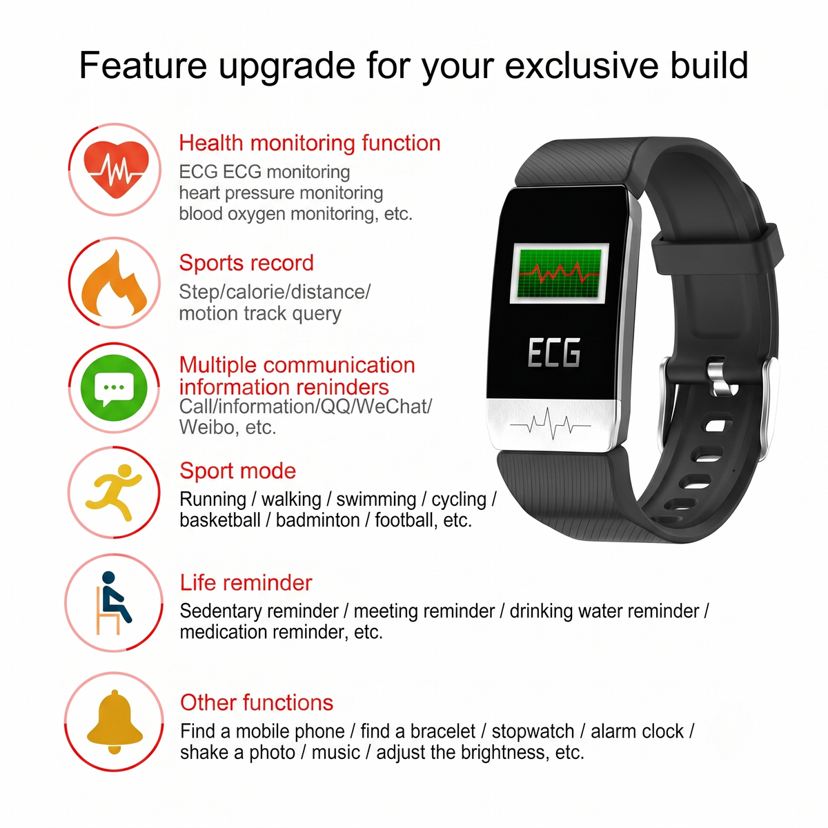 Pulseira Inteligente Health Sense