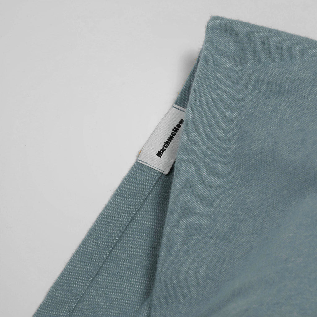 Kissenbezug – Flanell (Grau)