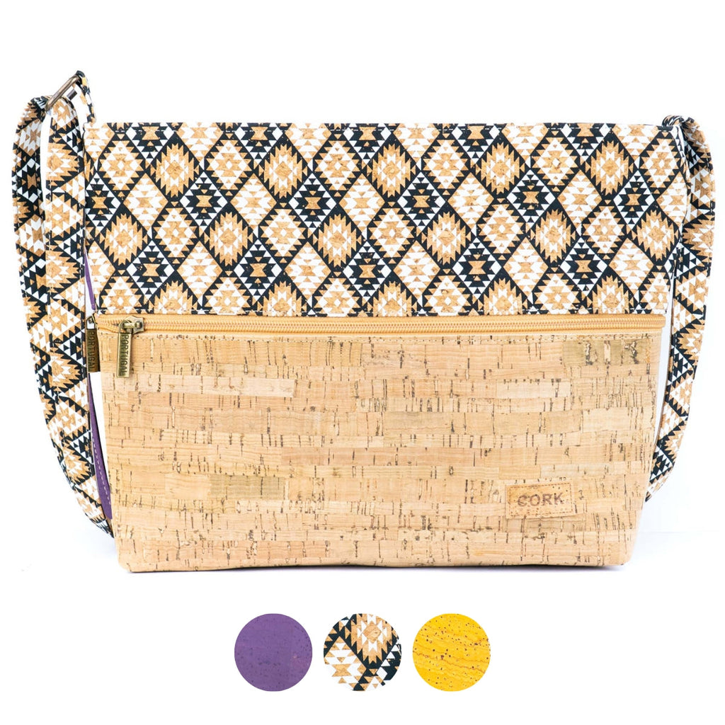 Natural Cork Handbag | Vegan Shoulder Bag BAGP-314