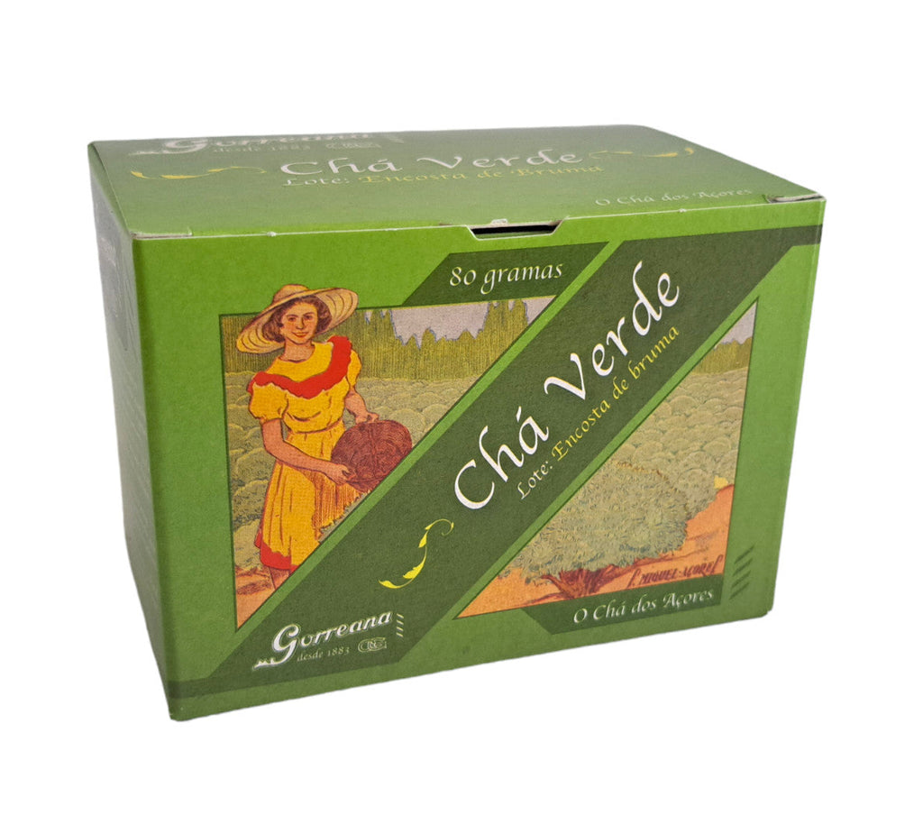 80g Té Verde Gorreana Premium Encosta de Bruma en Hojas de Azores Delicado
