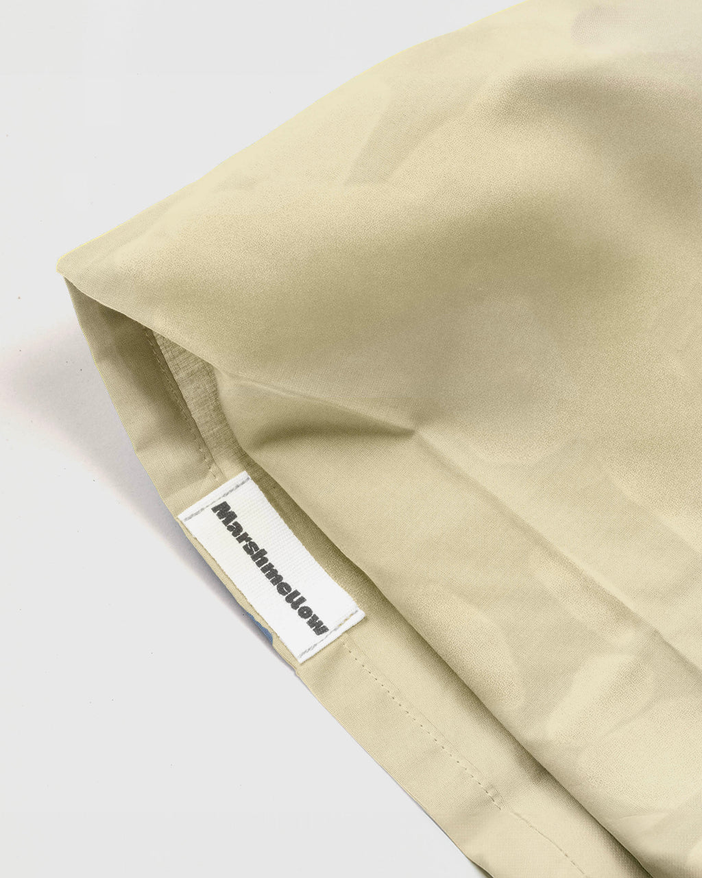 Funda de almohada - percal de 200 hilos (amarillo claro)