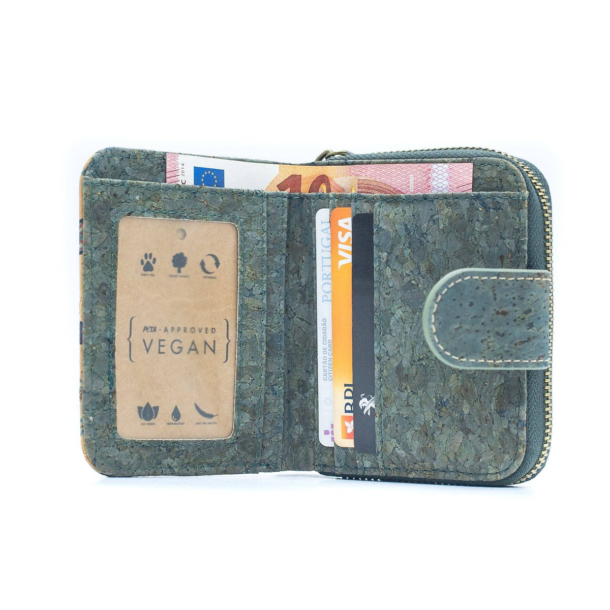 Pattern cork card wallet Cork Wallet BAG-2087