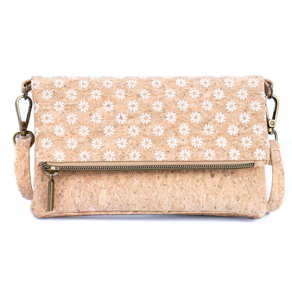 Vegan Cork Mini Crossbody Clutch BAG-2373