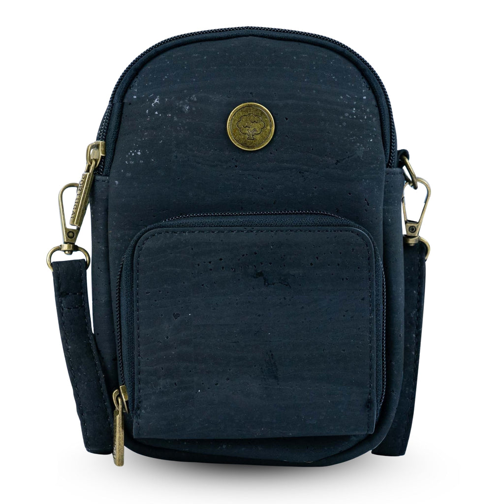 Cork Crossbody Bag with Front Pocket BAG-2362