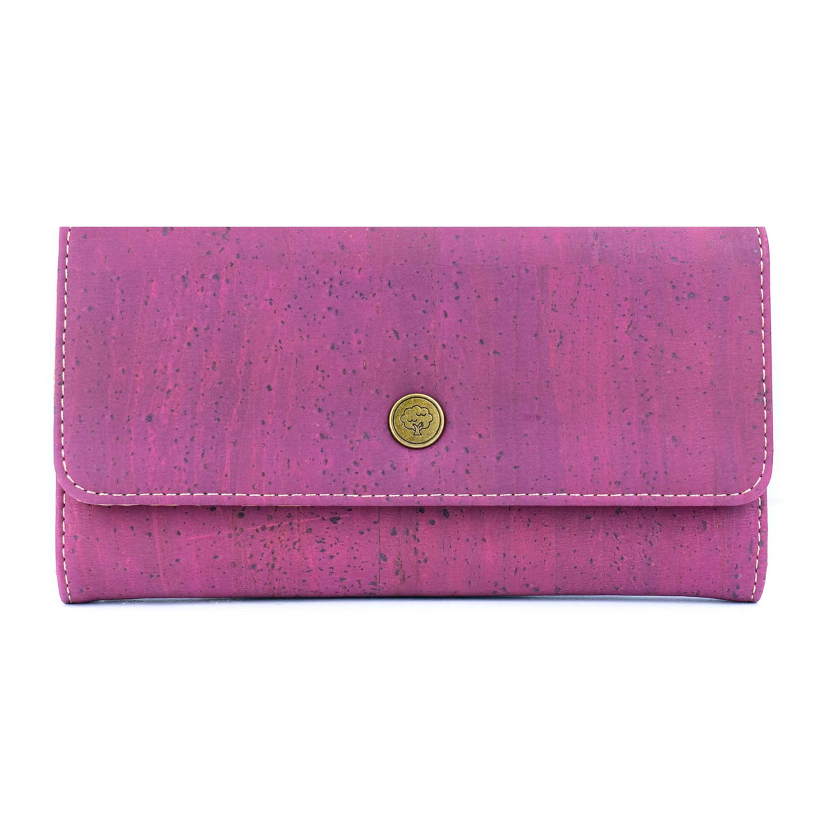 Cartera larga de mujer de corcho natural BAG-2351