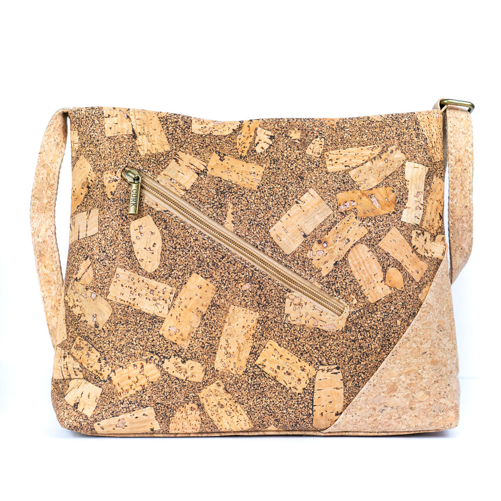 Bolso bandolera de corcho natural para mujer BAG-2339