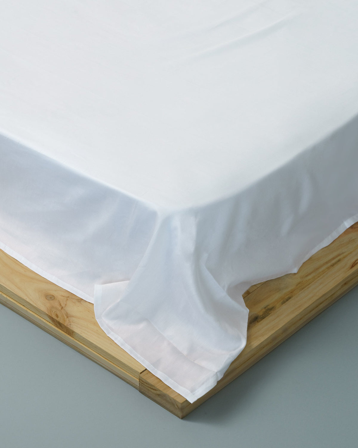 Oberlaken - Percale mit 400 Fäden (Weiß)